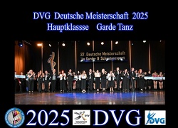 Deutsche Meisterschaft  DVG Hauptklasse Garde Tanz 