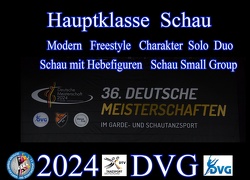 36.Deutsche  Meisterschaft Hauptklasse  Charakter  Small Group  Hebefiguren